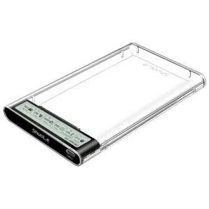 Carcasa SSD/HDD 2.5 inch hdd extern cu afisaj LCD SENTINEL