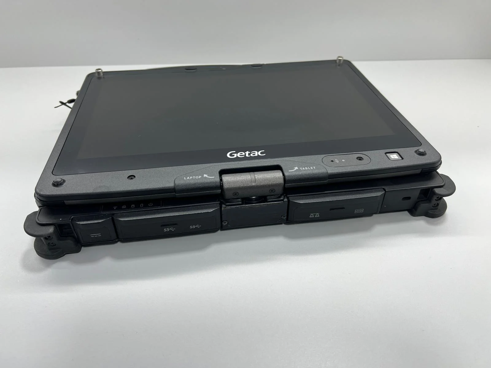 Laptop SH GETAC Fully Rugged i5-4300U SSD M2 256Gb+128 Gb 12GB Ram Tableta Touchscreen convertible - imagine 7