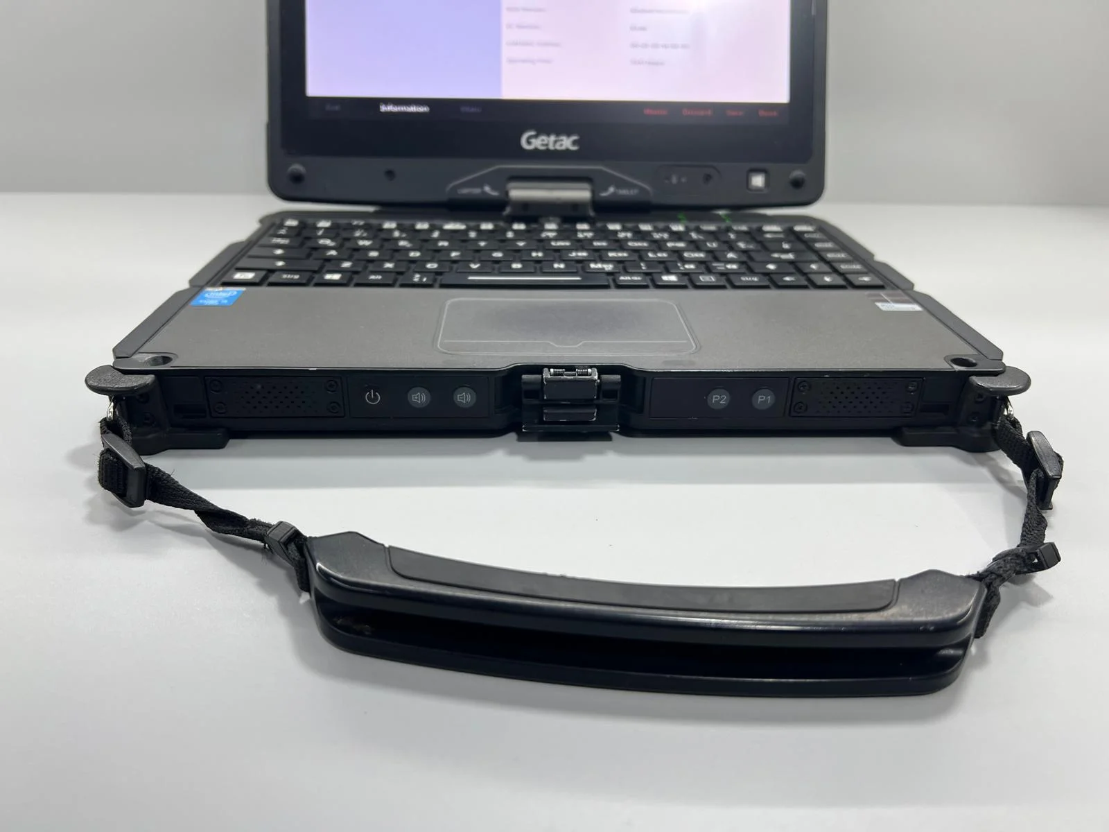 Laptop SH GETAC Fully Rugged i5-4300U SSD 180Gb+128Gb M2 8GB Ram Touch convertible Tablet - imagine 2