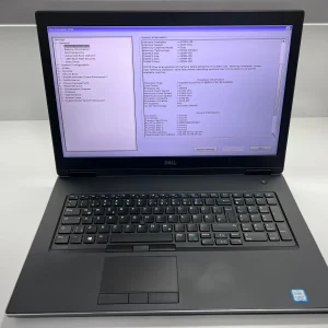 Laptop/Workstation SH Dell Precision 7730 i7-8850H SSD 512gb 64 GB RAM NVIDIA QUADRO P5200 16 gb