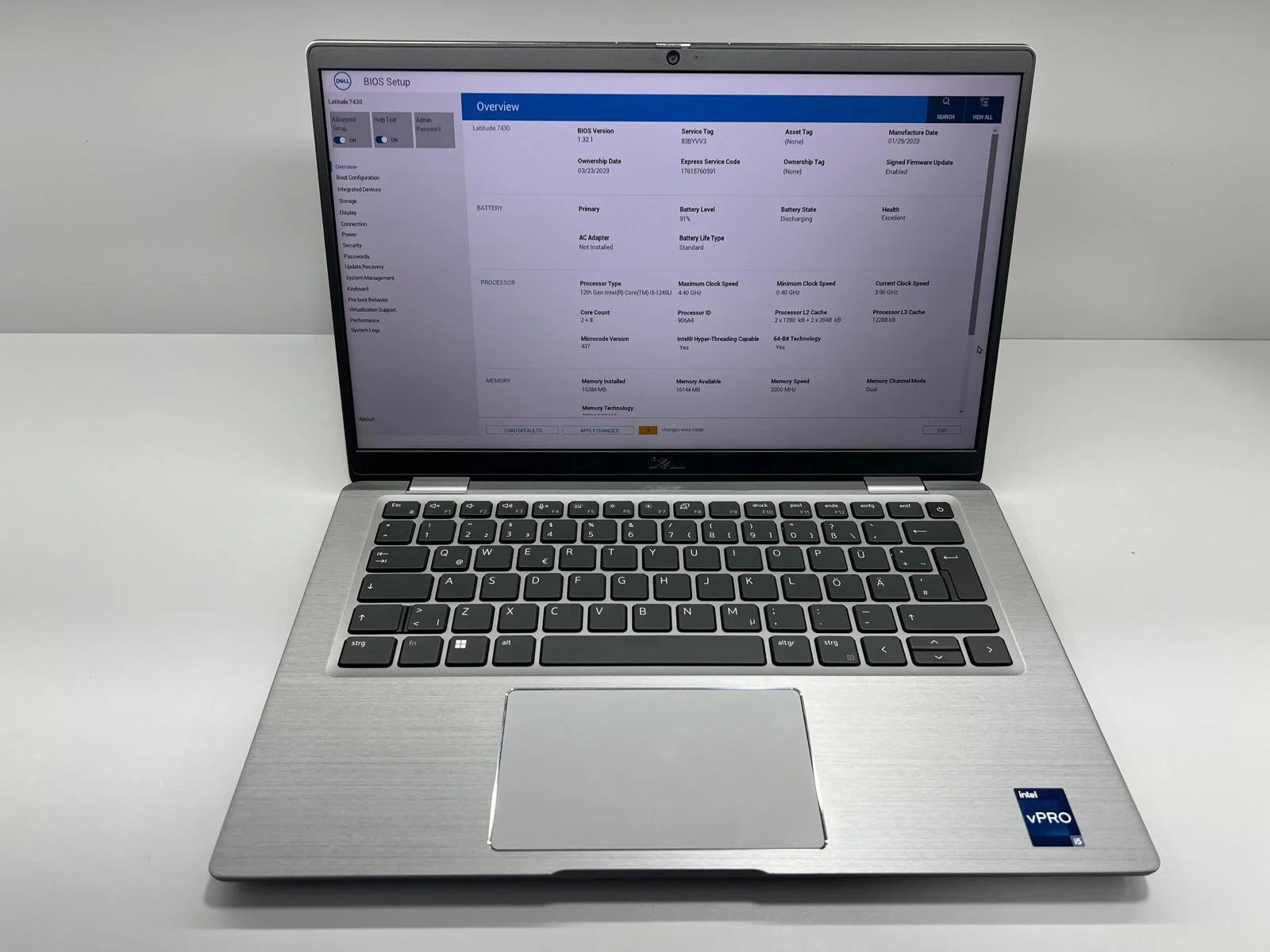 Laptop SH Dell Latitude 7430 i5-1245U 16gb RAM 512gb SSD