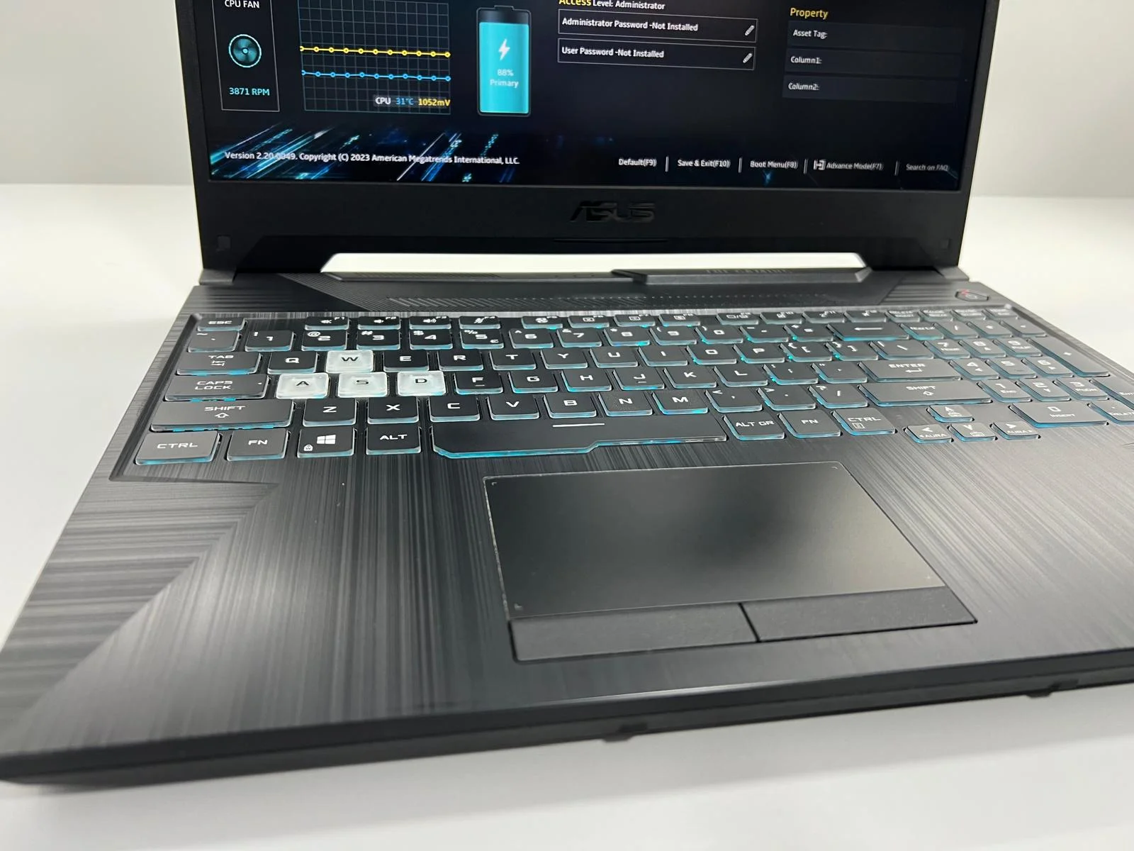 Laptop SH Gaming ASUS TUF FX506 i5-11400H RTX 3050 4gb 512gb SSD Ram 16gb - imagine 6