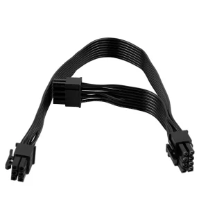 Cablu splitter placa video de la 6 pini la 2 6+2 pini adaptor alimentare