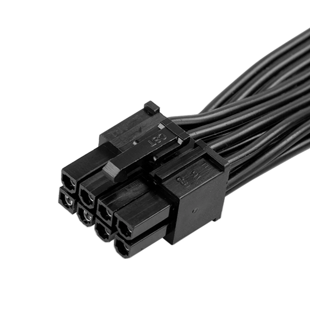 Cablu splitter placa video de la 6 pini la 2 6+2 pini adaptor alimentare - imagine 2