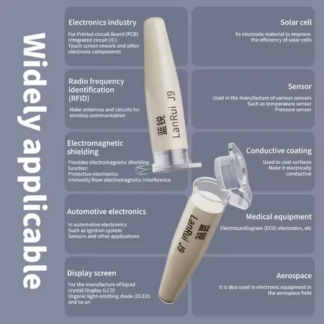 Pasta nano-conductiva Lanrui J9 reparatii trasee iphone android electronice - imagine 2