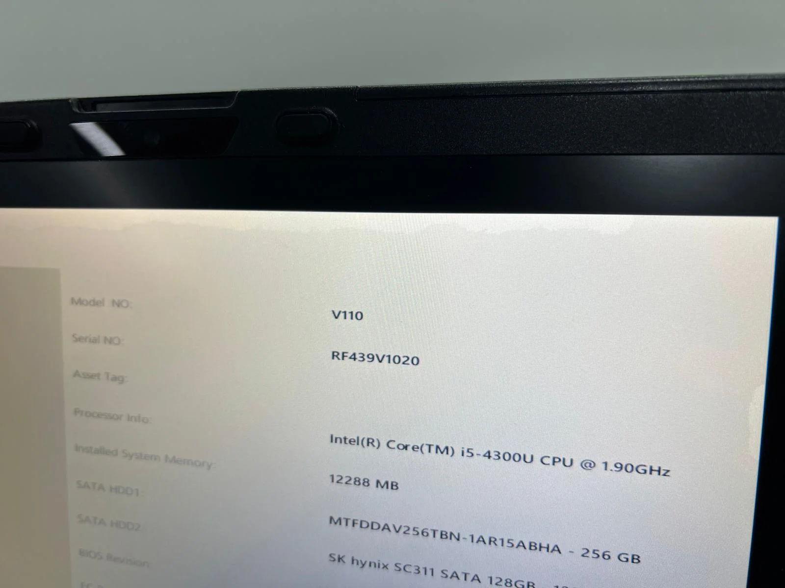 Laptop SH GETAC Fully Rugged i5-4300U SSD M2 256Gb+128 ram 12gb tochscreen tablet - imagine 9