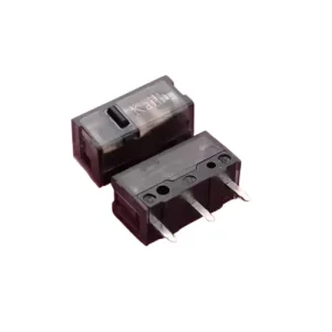 Buton switch mouse 80 milioane click Kailh contactor aurit negre transparent 0.74N
