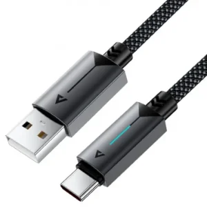 Cablu Date si Incarcare USB-A - USB-C Acefast C19-04 18W 1.2m Negru