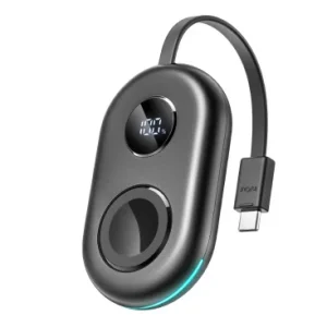 Incarcator Wireless Joyroom JR-W09 pentru Apple Watch Series USB-C Negru cu acumulator power bank