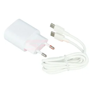 Incarcator retea Fast Charge Type-C - Type-C 25W TRANYOO T-SA2C alb
