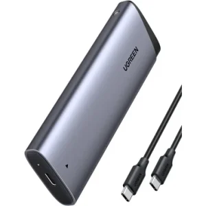 Rack UGREEN CM767 pentru SSD M.2 NVMe Gri