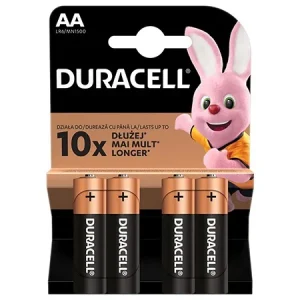 BATERIE ALCALINA DURACELL LR06 SET 4 BUC