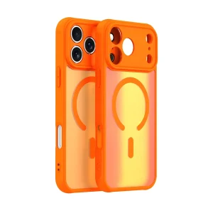 Husa HaloFrost II MagSafe - iPhone 17 Pro Max - Orange Techsuit