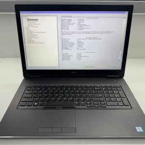 Laptop/Workstation SH Dell Precision 7740 i7-9850H RTX 5000 16 gb 64 GB RAM SSD 512gb
