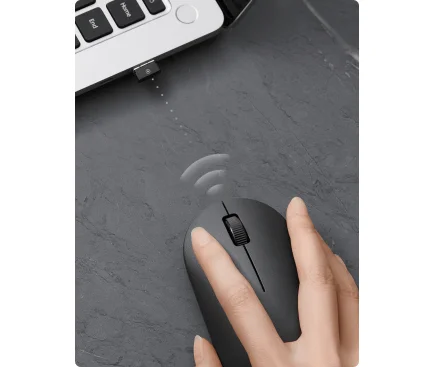 Mouse Wireless Xiaomi Lite 2 Negru - imagine 7