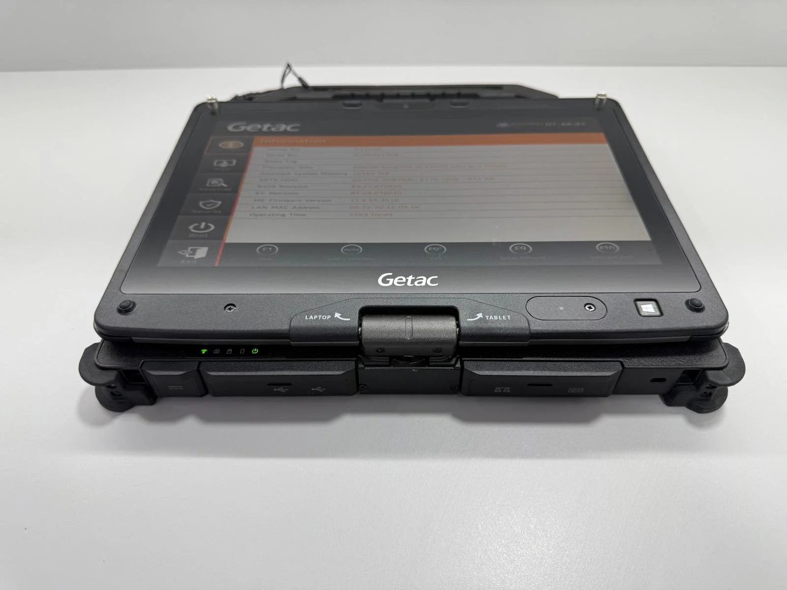 Laptop SH GETAC v110 Fully Rugged i5-7200U SSD 512Gb 16GB Ram Touchscreen convertible Tablet - imagine 8