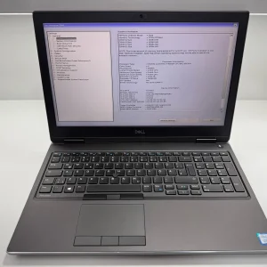 Laptop SH Dell Precision 7540 i7-9850H 64gb RAM SSD 512gb NVME WorkStation Quadro