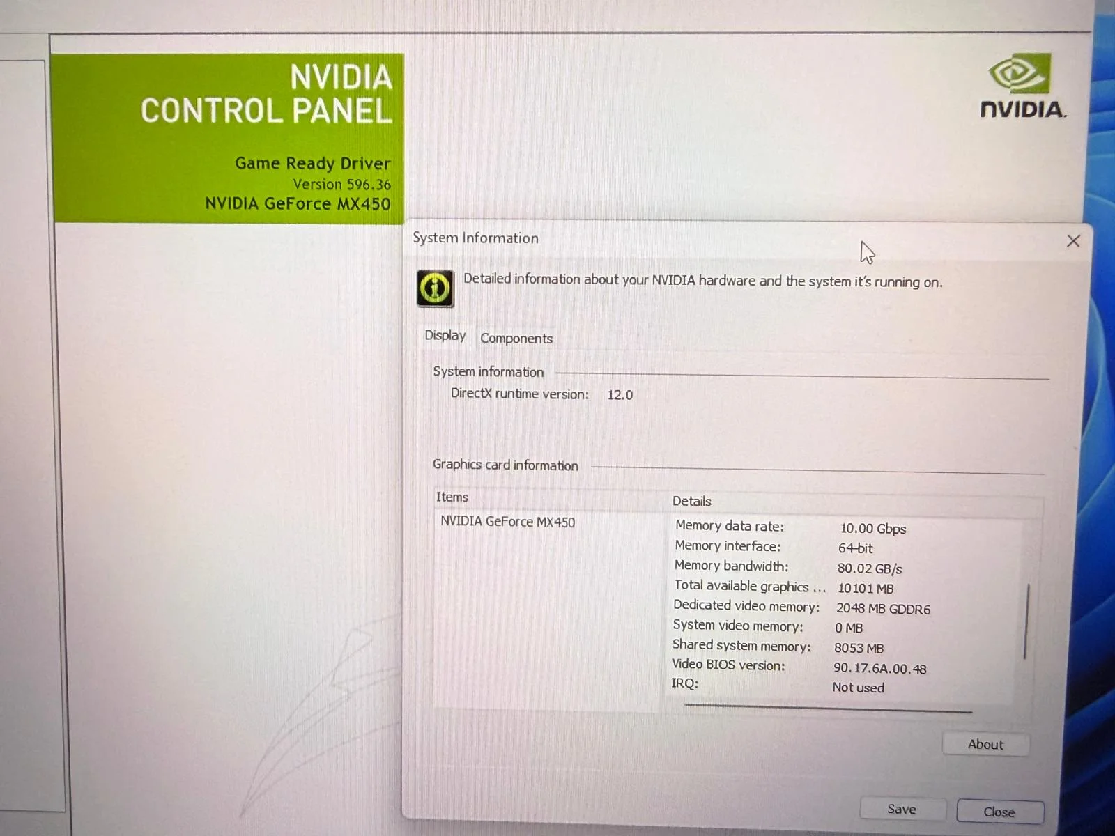 Laptop SH Dell Latitude 5521 i7-11850H 16gb RAM 512gb SSD 15.6 inch baterie noua - imagine 6