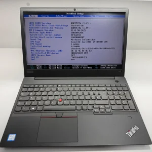 Laptop SH Lenovo E580 i5-8250U 12Gb RAM Ssd 256Gb 15.6 inch display