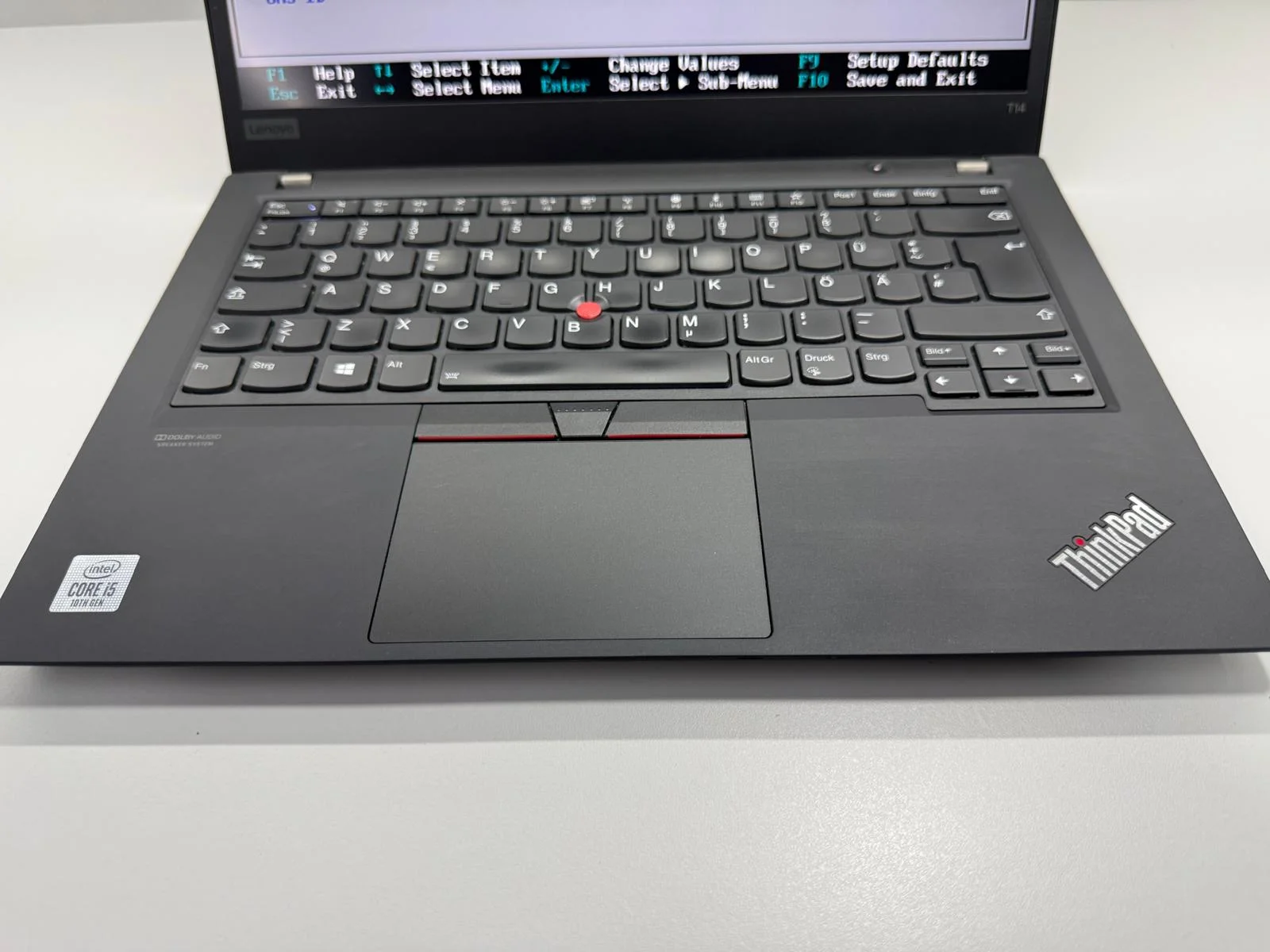 Laptop SH Lenovo Thinkpad T14 i5-10210U SSD 512gb NVME 16gb RAM - imagine 4