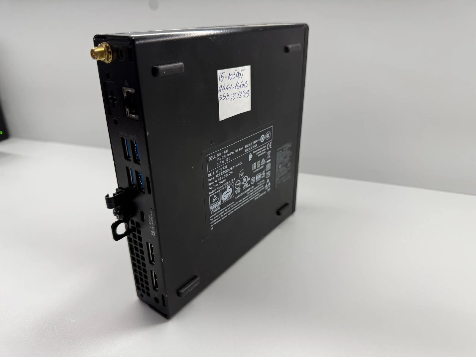 Mini PC SH DELL OPTIPLEX 7080 I5-10500T SSD 512gb NVME 16GB RAM - imagine 3