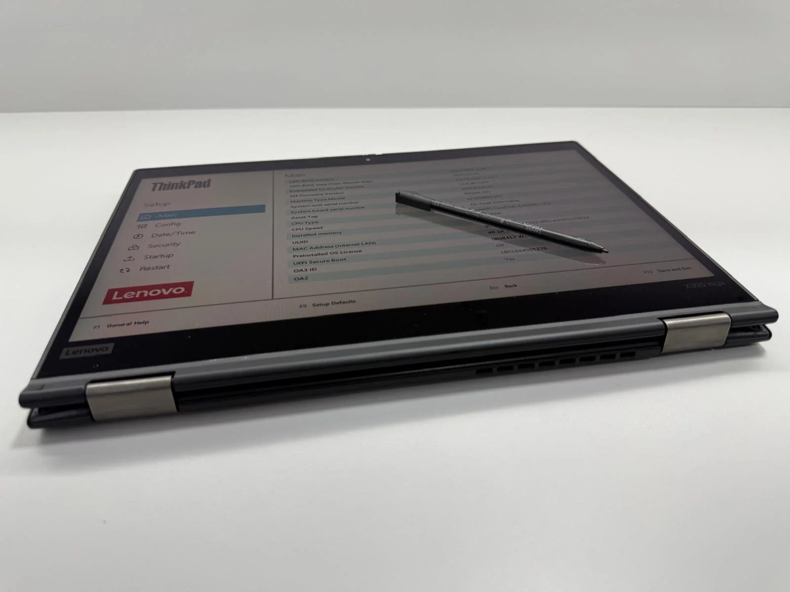 Laptop SH Lenovo Thinkpad X390 YOGA i5-8265U incomplet/piese YNC121