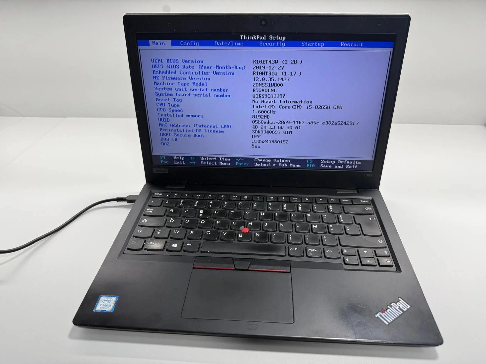 Laptop SH Piese/Incomplet Lenovo L390 YNC131