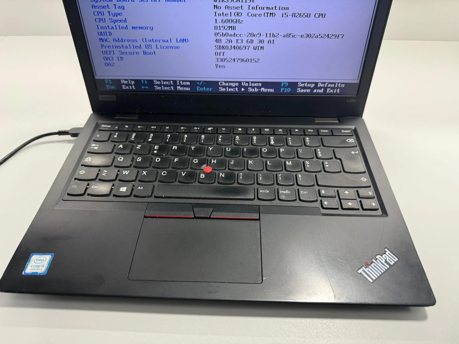 Laptop SH Piese/Incomplet Lenovo L390 YNC131 - imagine 3