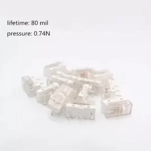 Buton Switch Mouse Original HUANO alb 80 mil click 0.74N