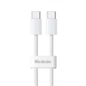 Cablu Date si Incarcare USB-C - USB-C McDodo CA-5690 60W 1m Alb