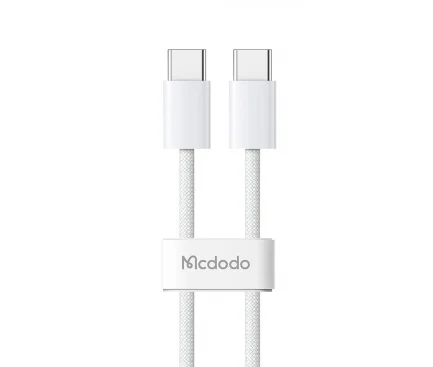 Cablu Date si Incarcare USB-C - USB-C McDodo CA-5690 60W 1m Alb