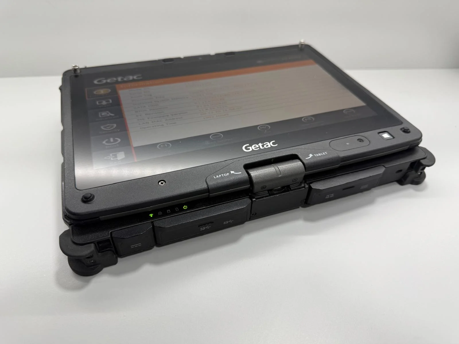Laptop SH GETAC v110 g4 i5-7200U SSD 512Gb 16GB Ram Fully Rugged diagnoza auto touchscreen