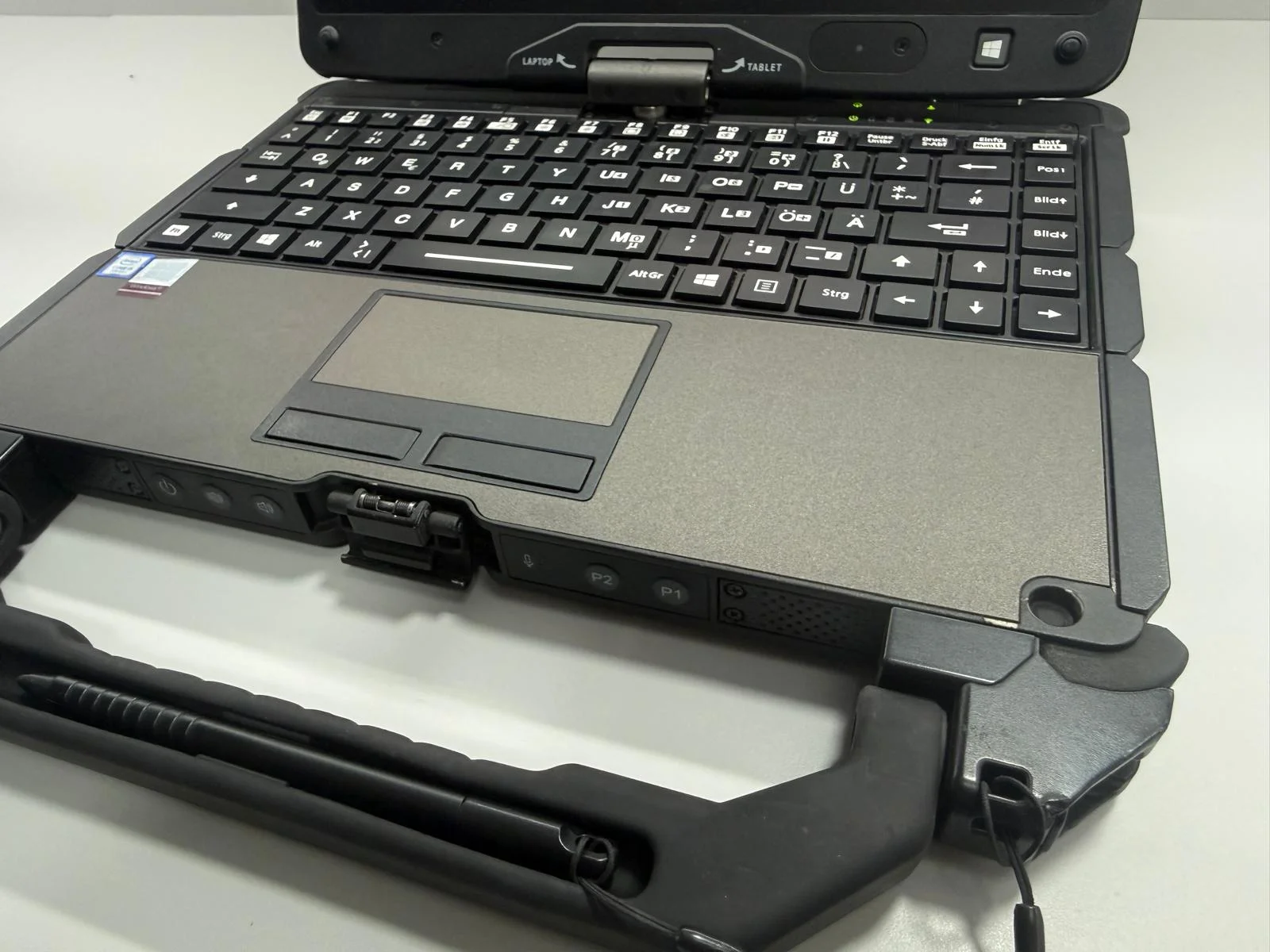 Laptop SH GETAC v110 g4 i5-7200U SSD 512Gb 16GB Ram Fully Rugged diagnoza auto touchscreen - imagine 3