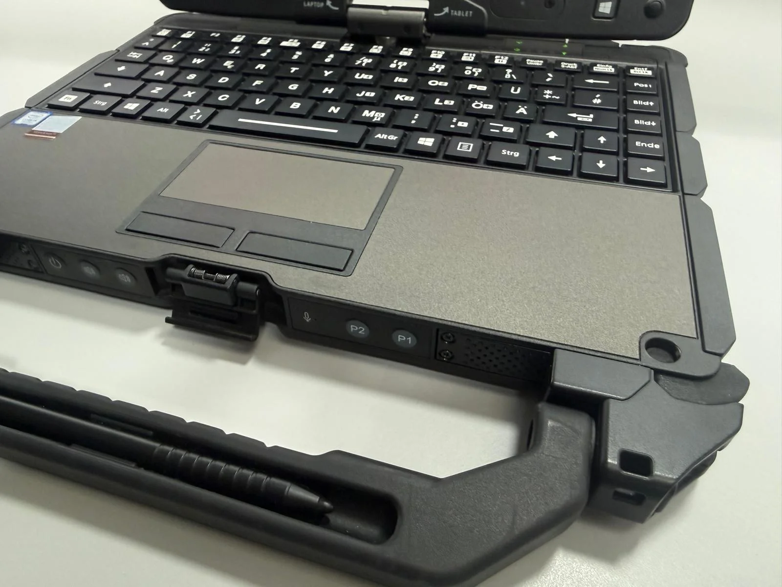 Laptop SH GETAC v110 g4 Fully Rugged i5-7200U SSD 512Gb 24GB Ram diagnoza auto touchscreen - imagine 4