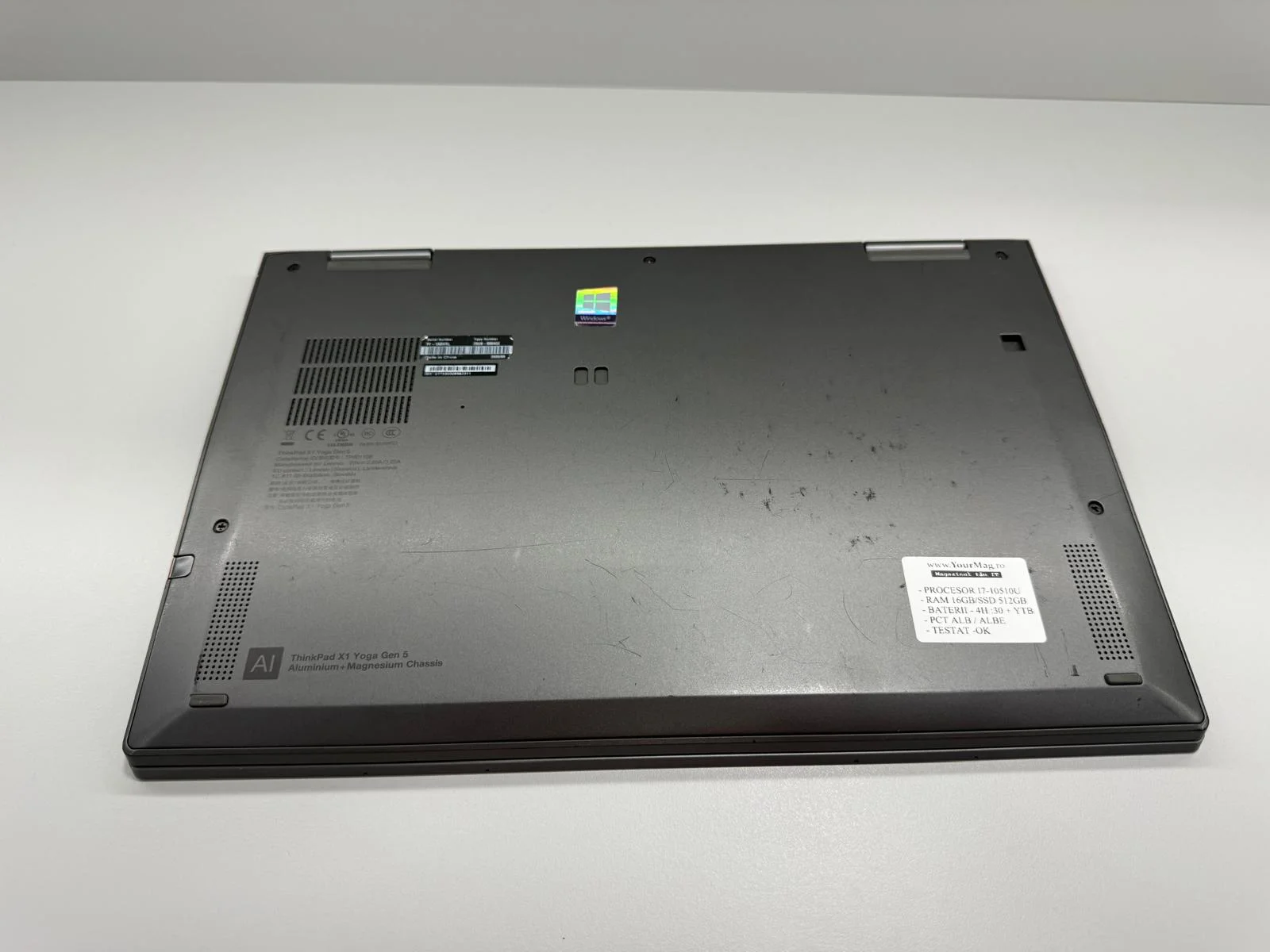 Laptop SH Lenovo Yoga gen 5 i7-10510U 16gb RAM 512gb SSD Touchscreen/Pen - imagine 10
