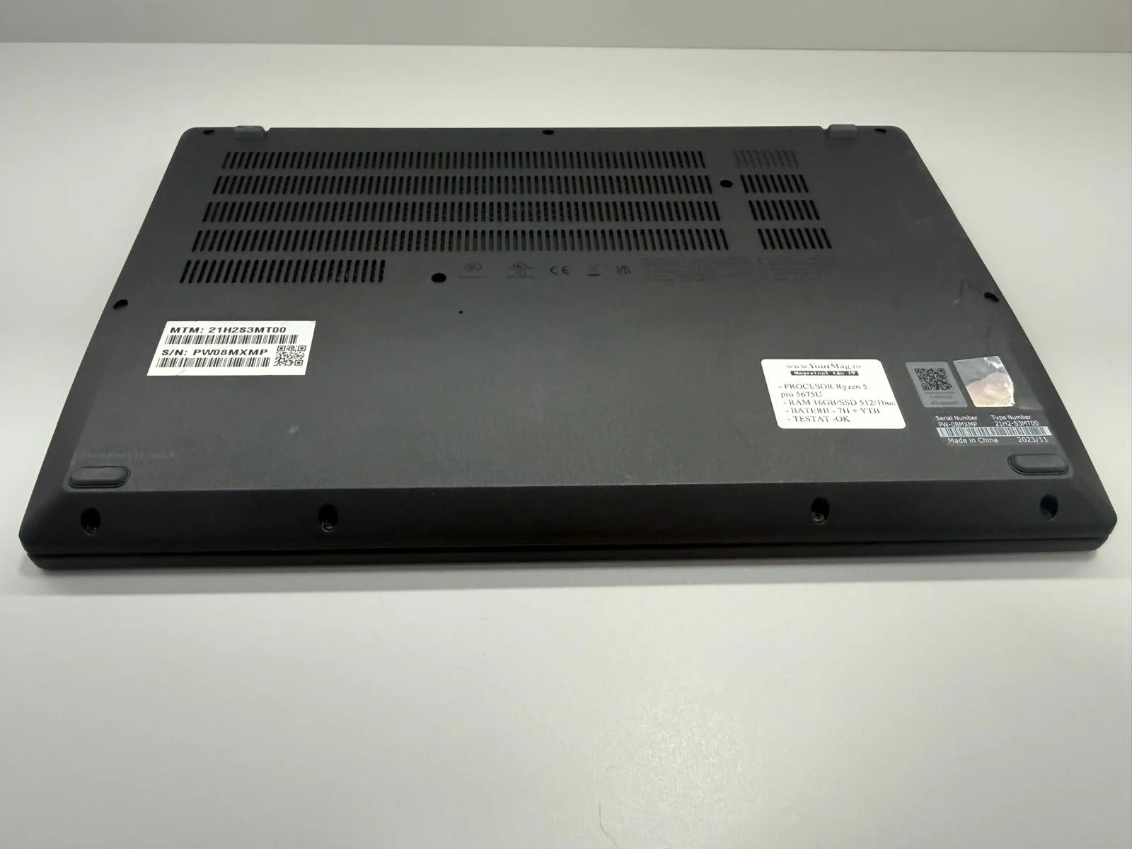 Laptop SH Lenovo L14 gen4 Amd Ryzen 5 PRO 5675U 16gb RAM 512gb SSD - imagine 9