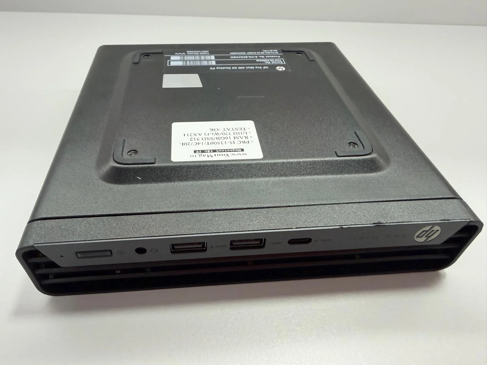 Mini PC SH Hp Pro Mini 400 G9 Desktop PC i5-13500T 16GB ram SSD 512gb - imagine 5