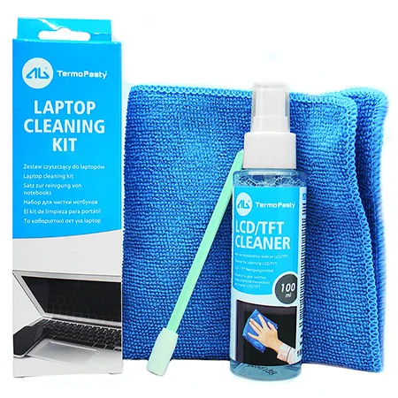 KIT CURATARE LAPTOP SOLUTIE+LAVETA+BETISOR TASTATURA