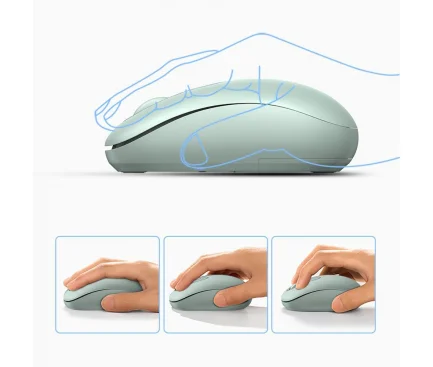 Mouse Wireless UGREEN MU105 2400DPI Verde - imagine 2