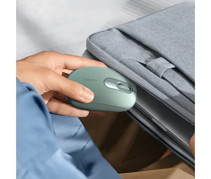 Mouse Wireless UGREEN MU105 2400DPI Verde - imagine 5