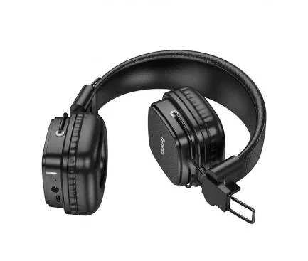Handsfree/Casti Bluetooth HOCO W56 A2DP Negru - imagine 2