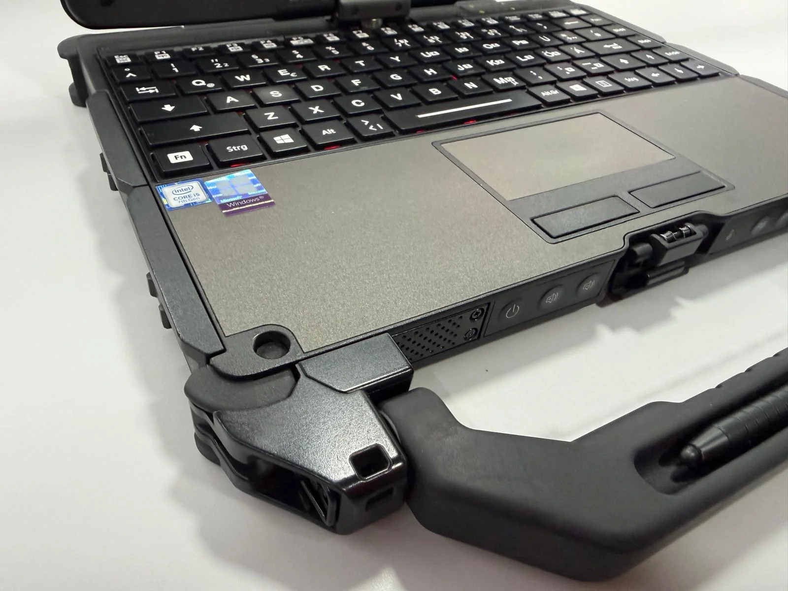 Laptop SH GETAC v110 g4 Fully Rugged i5-7200U SSD 512Gb 16GB Ram diagnoza auto touchscreen - imagine 4