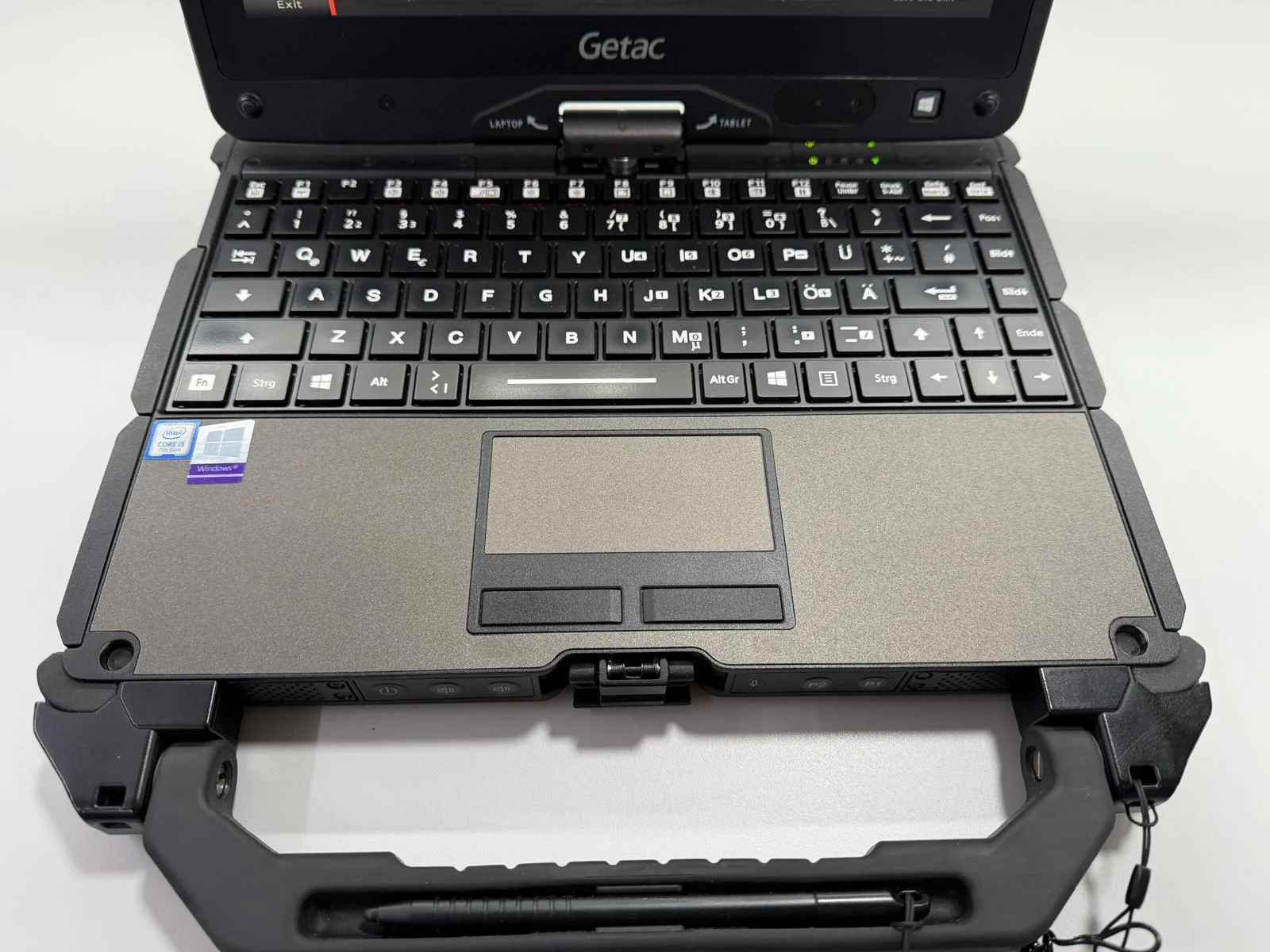 Laptop SH GETAC v110 g4 Fully Rugged i5-7200U SSD 512Gb 16GB Ram diagnoza auto touchscreen - imagine 6