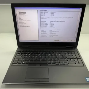 Laptop SH Dell Precision 7540 i7-9850H SSD 512gb NVME 64gb RAM WorkStation Quadro