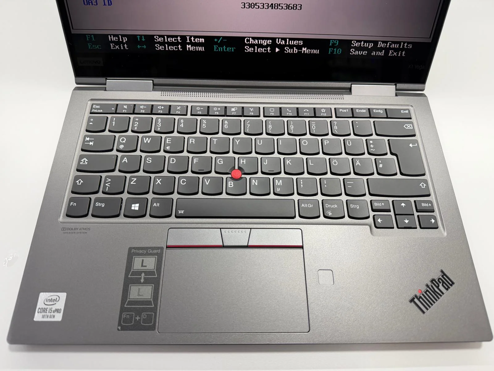 Laptop SH Lenovo Yoga gen5 Touchscreen i5-10310U 16gb RAM 512gb SSD cu Pen - imagine 5