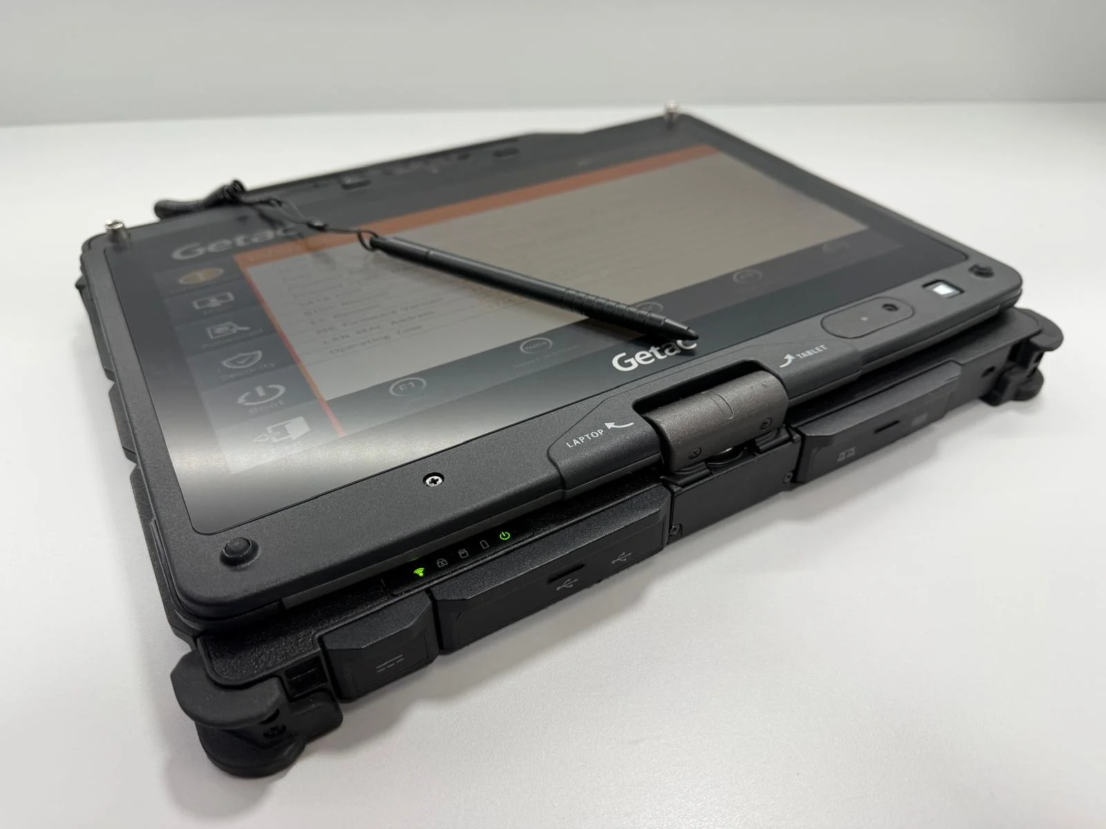 Laptop SH GETAC v110 g4 Fully Rugged i5-7200U SSD 512Gb 24GB Ram Diagnoza Auto - imagine 12