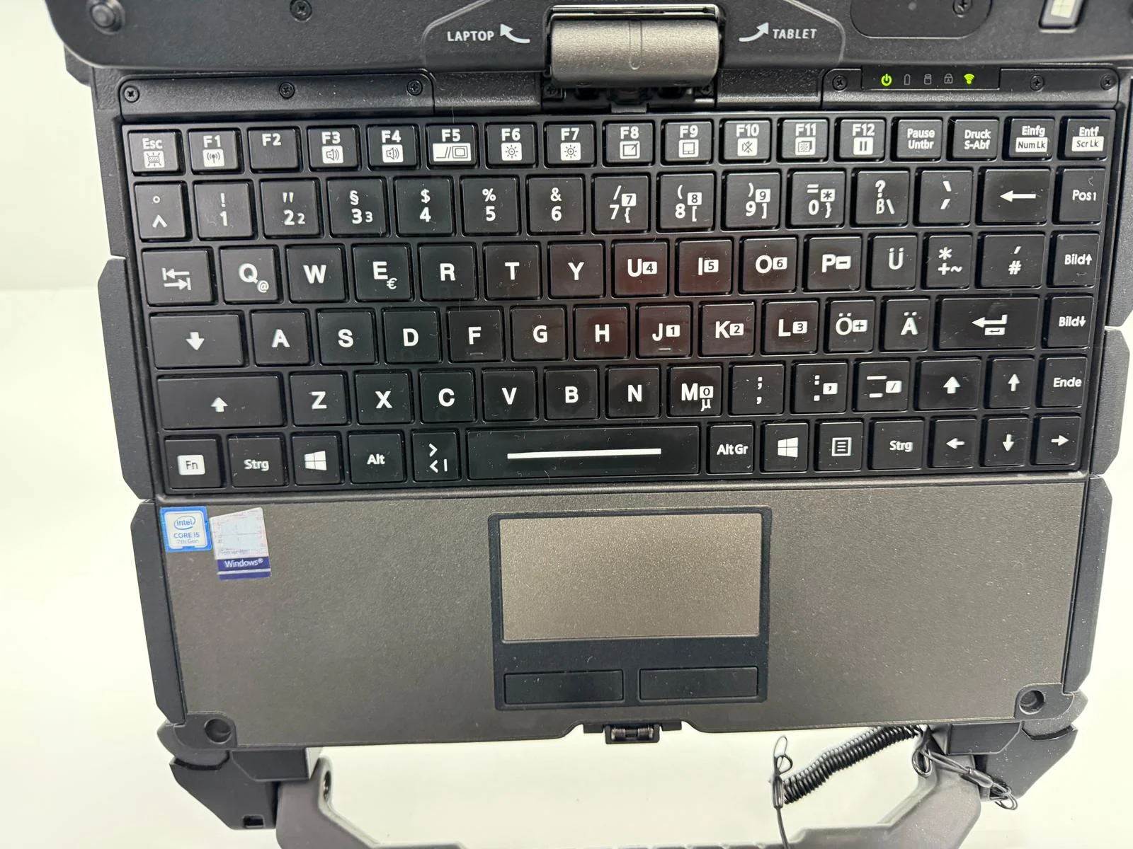 Laptop SH GETAC v110 g4 Fully Rugged i5-7200U SSD Diagnoza Auto - imagine 10