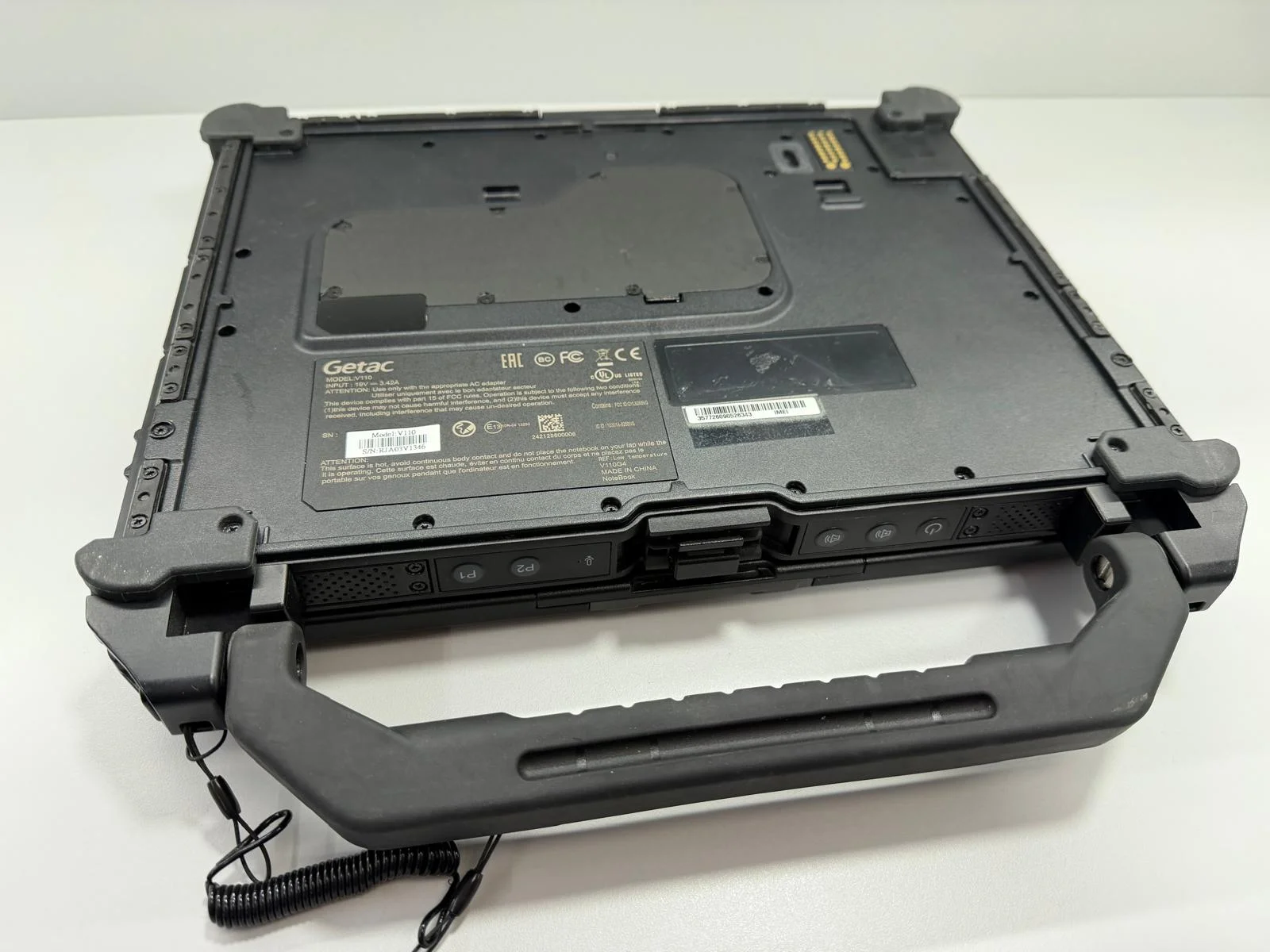 Laptop SH GETAC v110 g4 Fully Rugged i5-7200U SSD Diagnoza Auto - imagine 12