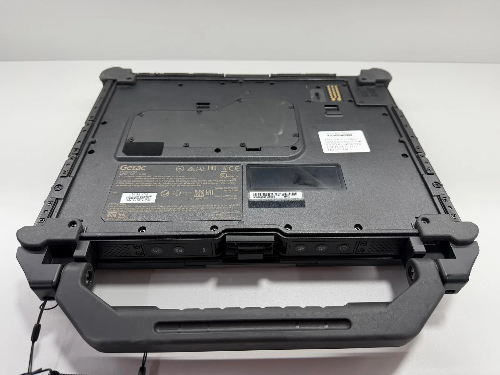 Laptop SH GETAC v110 g4 i5-7200U SSD 512Gb 24GB Ram Fully Rugged - imagine 13