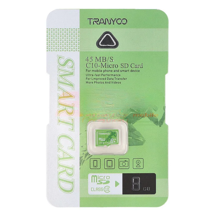 Card memorie micro-SD 8GB C10 TRANYOO